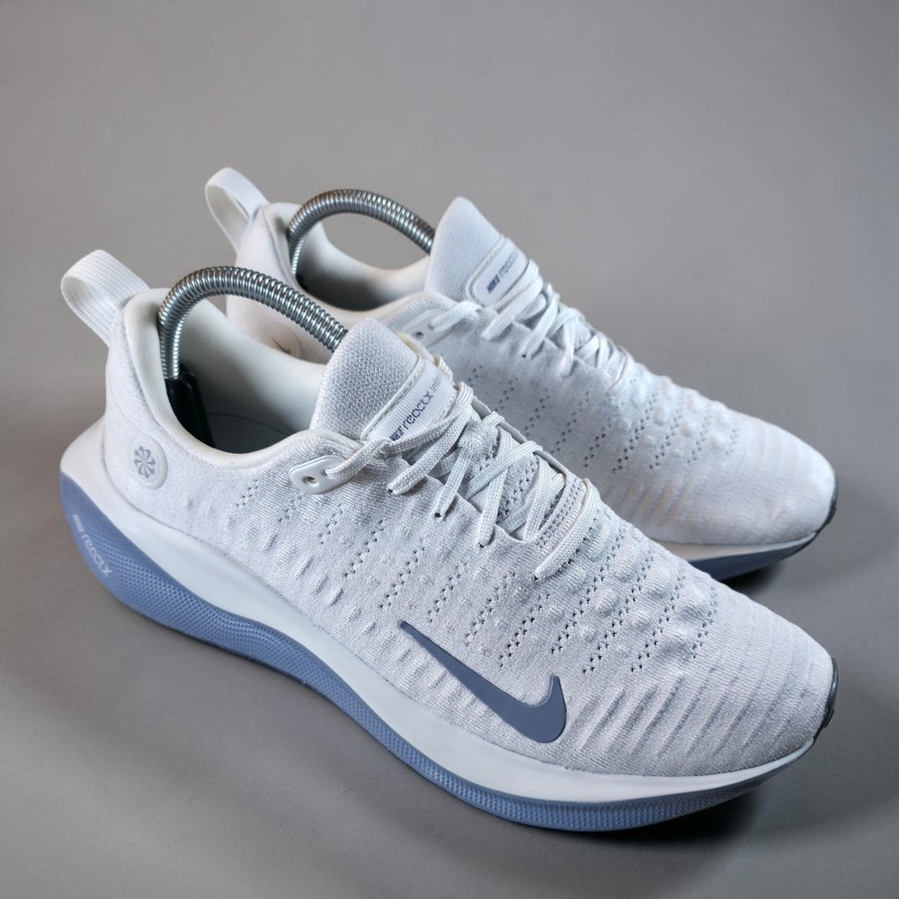 Nike ReactX Infinity Run 4 Summit White Ashen Slate FlyKnit Men's Size 10 NEW